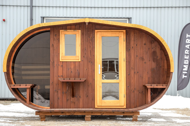 Ovale Sauna 4M